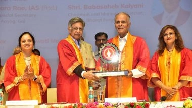 Business News | Symbiosis Skills and Professional University Concludes the 4th Convocation Ceremony