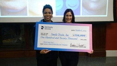 Business News | Smile Train Makes History by Setting a GUINNESS WORLD RECORDS Title for Largest Online Photo Album of Smiling Mouths