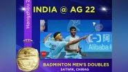Sports News | Asian Games: Star Pair Satwik-Chirag Clinch First-ever Gold for India in Men's Badminton Doubles