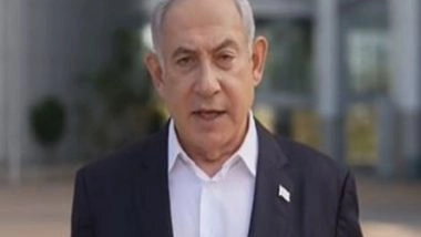 World News | "We Are at War and We Will Win: Israel PM Netanyahu After Hamas Attack