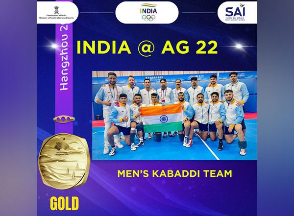 Sports News | India Men's Kabaddi Team Tackles Iran to Clinch Asian Games Gold Medal