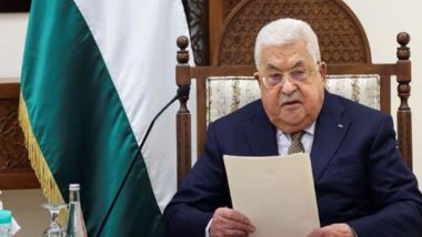 Israel-Palestine War: Palestinians Have Right to Defend Themselves Against 'Terror', Says Palestinian President Mahmoud Abbas