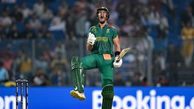 Sports News | Cricket World Cup: South Africa Post Record-shattering 428/5 Against Sri Lanka, Three Batters Score Century
