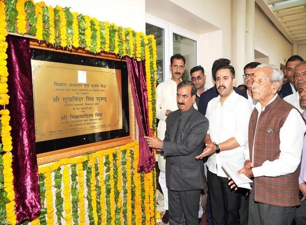 India News | Himachal CM Sukhu Inaugurates Centre for Science Learning and Creativity in Shimla
