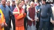 India News | UP CM Yogi Offers Prayers at Sundar Nath Cave In Badrinath Dham