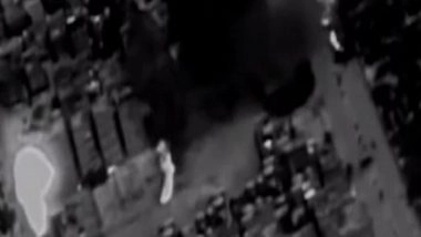 World News | Israeli Warplanes Continue to Pound Gaza, Video Surfaces