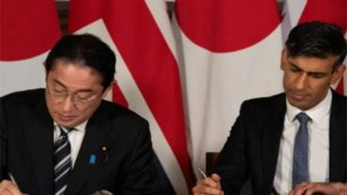 World News | UK, Japan Condemns 'barbarous Atrocity', Attack on 'innocent Civilians' in Israel by Hamas