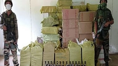 India News | Assam Rifles Seize Contraband Items Worth over Rs 26 Lakh in Champhai