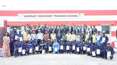 Business News | India's First Aircraft Recovery Training School Being Set Up at Bangalore Airport
