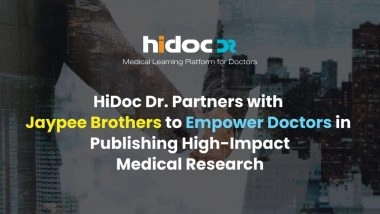 Business News | HiDoc Dr. Partners with Jaypee Brothers to Empower Doctors in Publishing High-Impact Medical Research