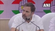 India News | Congress Working Committee Unanimously Supported Idea of Caste Census in Country: Rahul Gandhi
