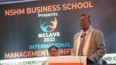 Business News | NCLAVE 2023: International Management Conference Organized by NSHM Business School