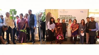 Business News | ITC Hotels Ties Up with The Social Lab (TSL) for a Massive Green Initiative Across Delhi, Mumbai and Bangalore