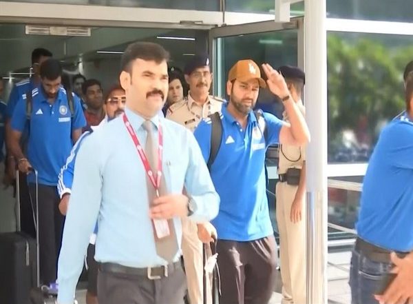 Sports News | CWC 2023: Indian Team Arrives in Delhi Ahead of Clash Against Afghanistan