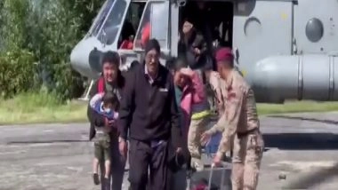 India News | Sikkim: IAF Airlifts 149 Civilians Stranded in Lachen and Lachung Villages