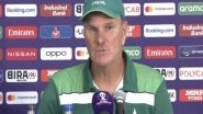 Sports News | Pakistan Head Coach Grant Bradburn Backs Misfiring Top-order to Do Well in World Cup 2023