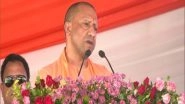 India News | UP: CM Yogi Adityanath Unveils Freedom Fighter Raja Rao Rambaksh Singh's Statue in Unnao