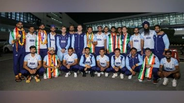 Sports News | Indian Men's, Women's Team Receive Grand Welcome After Successful Asian Games