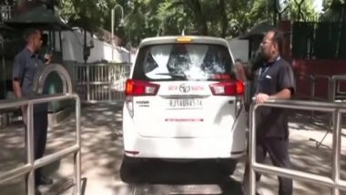 India News | Rajasthan CM Gehlot Reaches Sonia Gandhi's Residence in Delhi