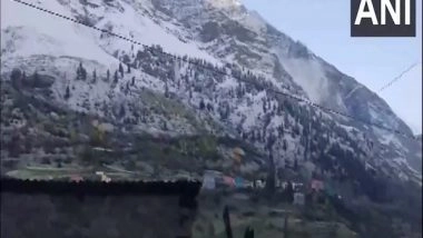 India News | Lahaul Spiti Receives Fresh Snowfall, Drop in Mercury Boosts Tourism Hopes