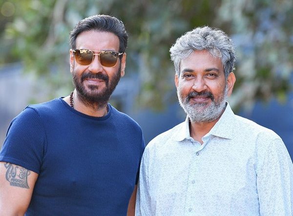 Entertainment News | Ajay Devgn Extends Birthday Wishes to 'RRR' Director SS Rajamouli