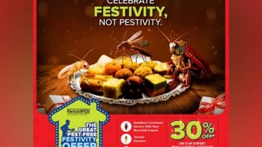 Business News | Rentokil PCI's The Great Pest-Free Festivity Offer to Celebrate the Festive Season with Innovation and Discounts