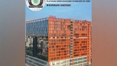 Business News | Stratum @Venus Grounds, Ahmedabad Certified as Platinum-rated Green Building by IGBC