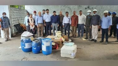 India News | Hyderabad Customs Destroy Narcotic Drugs Worth Rs 468 Crores