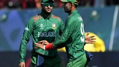 Sports News | CWC 2023: ICC Fines Bangladesh Team for Slow Over-rate Against England