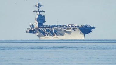 World News | US Navy Aircraft Arrives in Eastern Mediterranean Sea Amid Israel Attack on Hamas