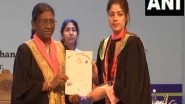 India News | J-K: President Droupadi Murmu Graces Kashmir University Students at the 20th Convocation