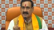 India News | Congress Playing Game of Caste Says BJP's Narottam Mishra