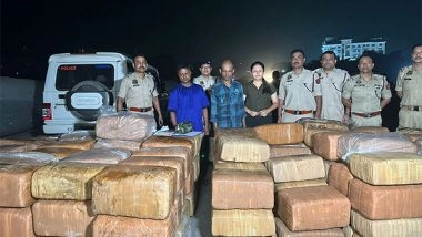 India News | Assam: Guwahati City Police Seizes over 2,600 Kg of Ganja from Oil Tanker, 2 Held
