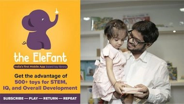 Business News | From Balance Sheets to Building Blocks: A CA Dad's Vision for Kids' Development and Empowering Women Entrepreneurs with EleFant!
