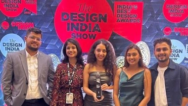 Business News | Hat-Trick Win: Trident Group's Branding Studio Bags India's 'Best In-House Design Studio' Award