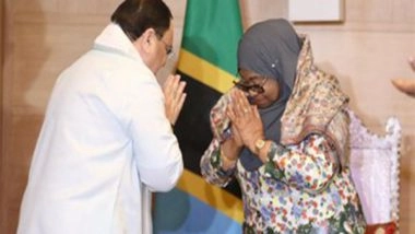 India News | Nadda Meets President of Tanzania, Discusses Steps to Enhance Party-to-party Interactions