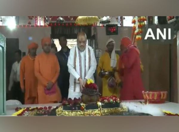 India News | Amit Shah Unveils Statue of Mahant Shri Chandnath Yogi at Shri Baba Mastnath Math in Rohtak