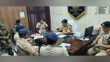 India News | Jammu IGP Reviews Preparedness for President's Visit, Navratri Celebration