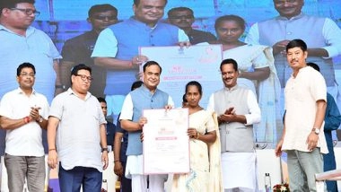 India News | About 26 Lakh Women to Benefit from Orunodoi Scheme: Assam CM Sarma