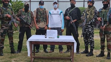 India News | J-K: Police Arrests LeT Associate in Baramulla; Recovers Arms and Ammunition