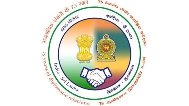World News | India, Sri Lanka Launch Logo Celebrating 75 Years of Diplomatic Ties