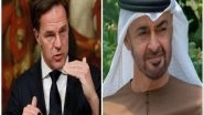World News | UAE President Receives Phone Call from Netherlands PM