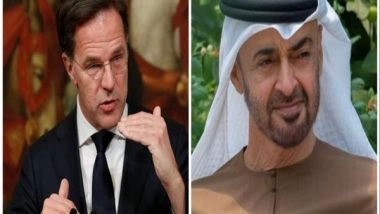World News | UAE President Receives Phone Call from Netherlands PM