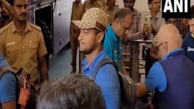 Sports News | CWC: Bangladesh Team Arrives in Chennai Ahead of Their Clash Against New Zealand