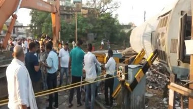 India News | Rescue and Restoration Continued Overnight After Train Derailment in Bihar's Buxar