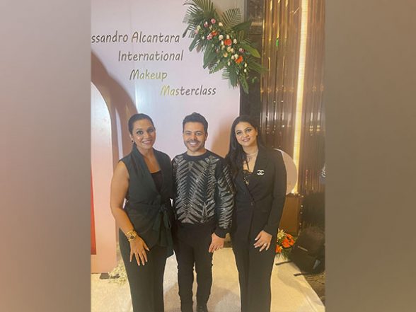 Business News | International Makeup Event at Pride Plaza, Brazilian Artist Alessandro Alcantara and Influencer Leena Bhushan Steals the Show - Vimarsana News