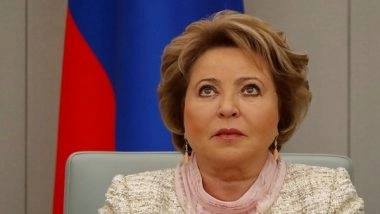 World News | Parliamentary Speaker Valentina Matviyenko to Lead Russian Delegation for P20 Summit in India