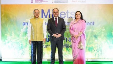 Business News | Renowned Philanthropist Sunil Kothari Hosts Milestone Millet Event in Collaboration with Chulalongkorn University of Thailand