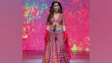 Entertainment News | Parul Gulati Dazzles in Vibrant Ghagra Choli at Lakme Fashion Week