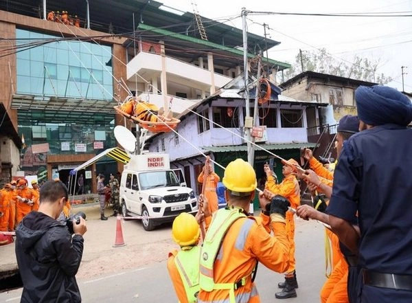 India News | Meghalaya State Disaster Management Authority Conducts Mock Quake Drill